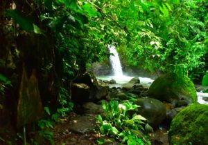 Uvita waterfall